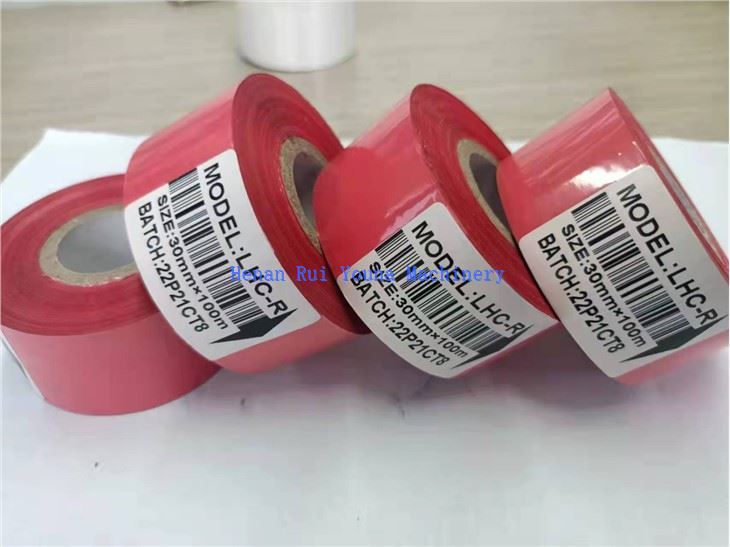 Different Color White Red Black Coding Machine Hot Coding Foil Printing Ink Ribbon